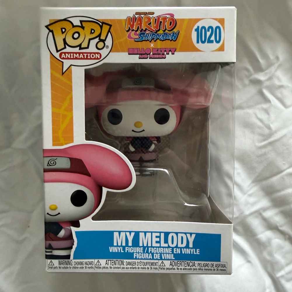 Funko My Melody Naruto Shippuden Vinyl Figure - Pink and White